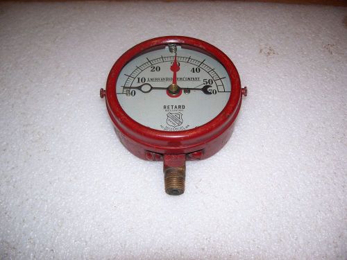 ANTIQUE BOILER GAUGE American Radiator Company