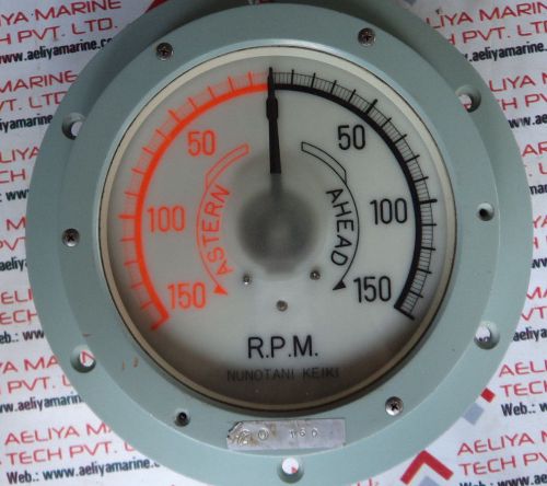 SHAFT REVOLUTION INDICATOR JIS-F-8521-FL200 - RPM METER