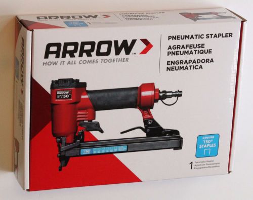 NEW  Arrow PT50 Pneumatic 1/4&#034; Stapler