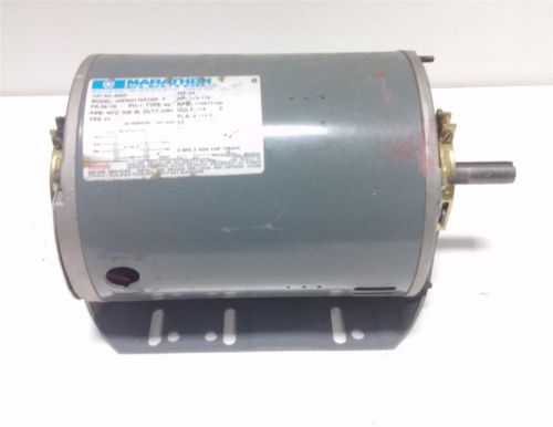 MARATHON 1/2-1/6HP 1725RPM 115V ELECTRIC MOTOR B389