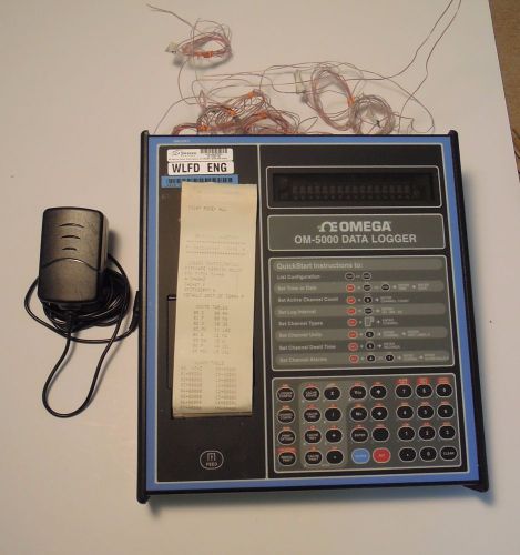 OMEGA OM-5000 DATA LOGGER