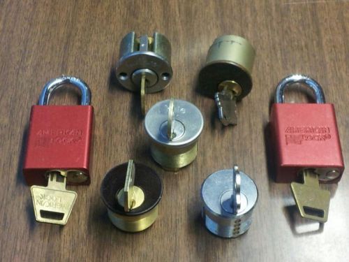 7 PCS. CHALLENGE LOCK SET FOR PICKERS, STUDENTS, LOCKSMITH