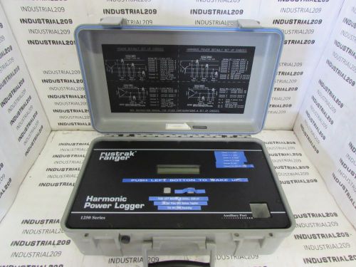 RUSTRAK RANGER HARMONIC POWER LOGGER 1250 SERIES USED