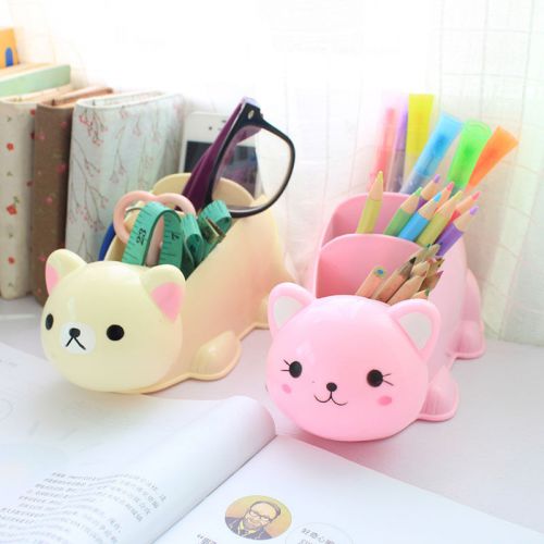 Cute Cartoon Desk Organizer Desk Accessories Organizer Jewellery Storage Box