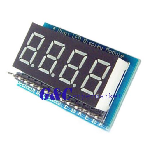 5pcs 4-digit 8 paragraph led display board  digital tube display module m119 for sale