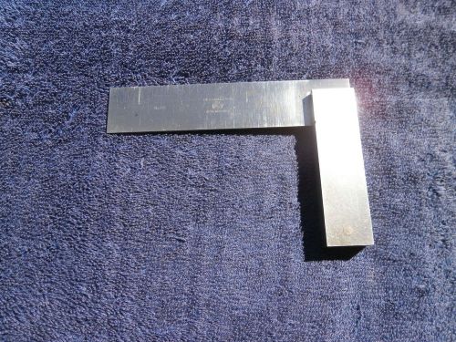 STARRETT 4 1/2 INCH HARDENED STEEL SQUARE  MODEL No.20-4  1/2