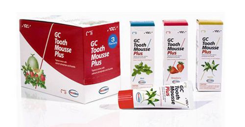 GC TOOTH MOUSSE PLUS 1 BOX (10 pieces) dental