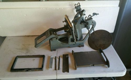 Kelsey &amp; Company Excelsior Mercury Model U 5 x 8 Printing Letter Press