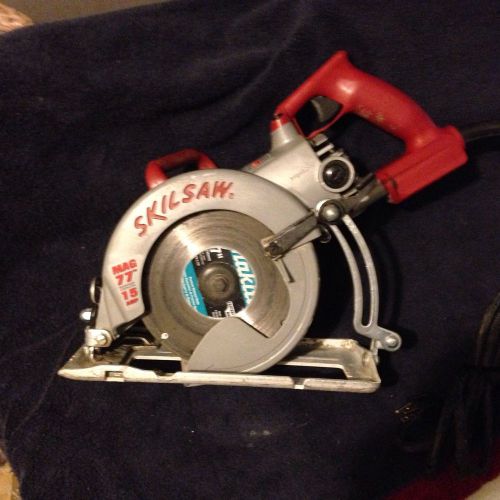 Skil 15 Amp 7-1/4&#034; Magnesium Worm Drive Circular Saw MAG 77 Skilsaw