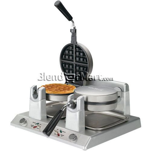 Waring, WW250, Commercial Double Belgian Waffle Iron / Maker, 120V