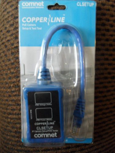 COMNET COPPERLINE POE CAMERA SETUP AND TEST TOOL