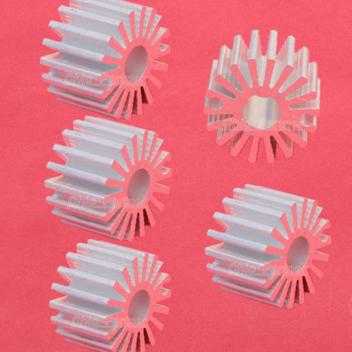 5pcs led heat sink aluminum for 0.5w led for sale