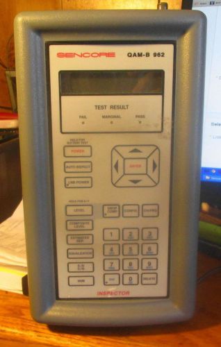 Sencore QAM-B 962 Cable Tv System Analyzer Meter