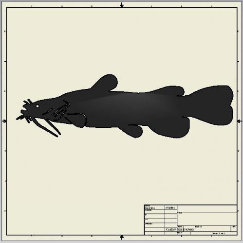 Dxf File ( Catfish )