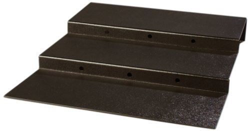 Carlisle 686303 ABS 3-Step Riser with Textured Satin Finish, 23-1/2&#034; W, 1.84&#034; H,