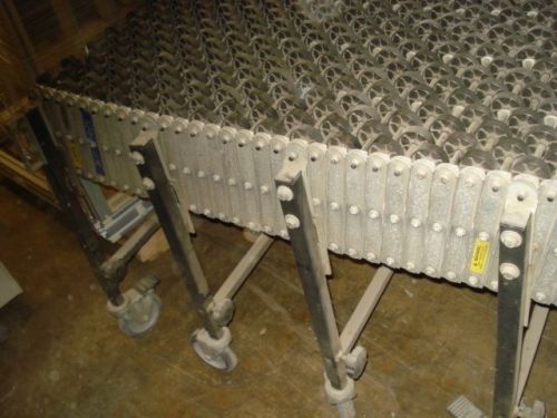 BEST FLEX EXPANDABLE FLEXIBLE SKATE CONVEYOR To 25 FT x 24 INCHES WIDE EXCELLENT