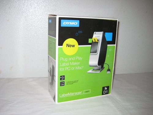 Dymo labelmanager p&amp;p label maker for pc or mac nib for sale