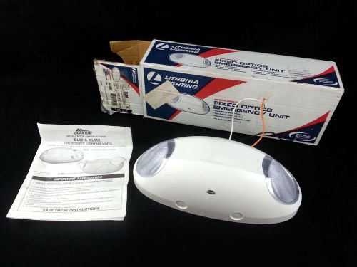 Lithonia Lighting Quantum Series ELM Fixed Optics Emergency Unit  ~ Used / Works