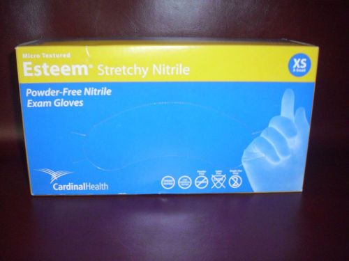 CARDINAL HEALTH XTRA SMALL ESTEEM STRETCHY POWER FREE NITRILE EXAM GROVES