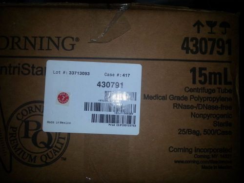 Corning 15mL centrifuge tube 500/case