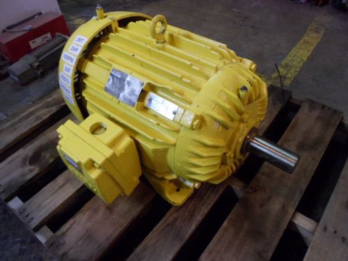 Siemens-allis 25hp induction motor #9291155 fr:286t 1755:rpm 230/460v rebuilt for sale
