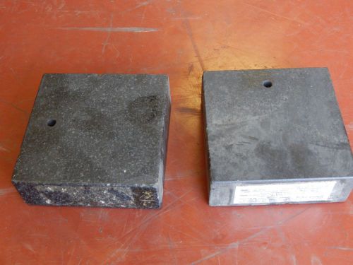 Granite comparator stand base ( 6x6x2 ) for sale