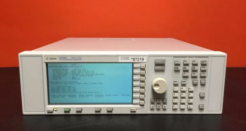 Agilent / HP E4438C, ESG Vector Signal Generator + Opt 1E5, 1EM, 402, 502 &amp; 601