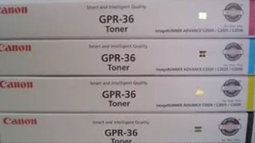 Brand New Full Set CANON GPR-36 CMYK TONER GPR36 IR C2020 C2025 C2030