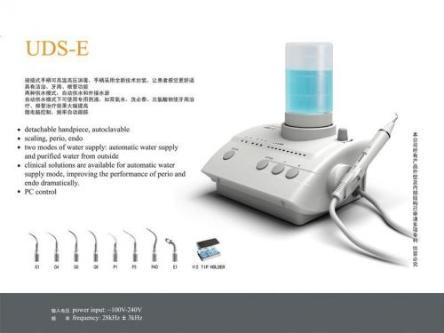 Woodpecker ultrasonic pizeo scaler uds-e ems compatible fda/ce 220v kla for sale