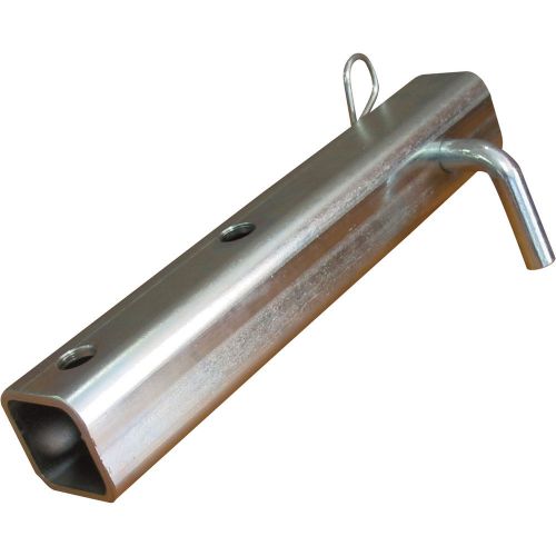 Portable winch square hitch receiver tubing-2in dia x 12in l #pca-1267 for sale