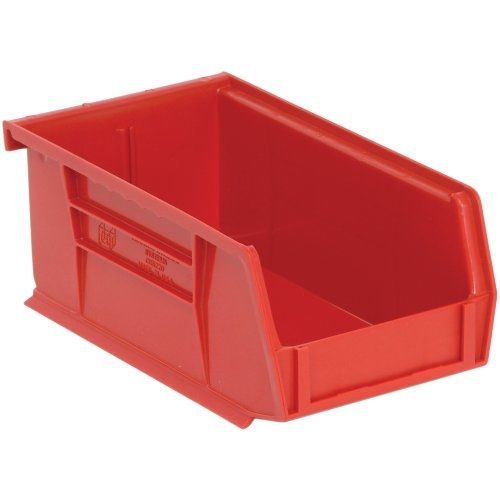 EDSAL Edsal PB8501R High Density Stackable Plastic Bin, 4&#034; Width x 3&#034; Height x