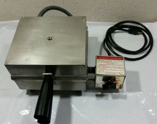 Commercial Belgian Chef Waffle Maker / Iron Short Order Heater Model 9857