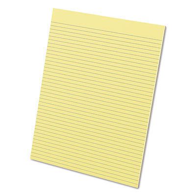 Glue Top Pads, 8 1/2 x 11, Canary, 50 Sheets, Dozen, Sold as 1 Dozen