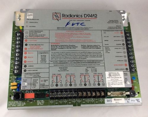 RADIONICS D9412 DIGITAL ALARM SYSTEM COMMUNICATOR TRANSMITTER BOARD