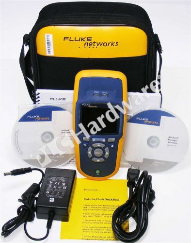 Fluke AirCheck Handheld Wireless Wi-Fi Tester Network 802.11 a/b/g/n/ac