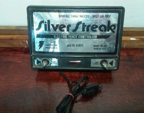 SILVER STREAK ELECTRIC FENCE CONTROLLER MODLE 541 INV#0265-08