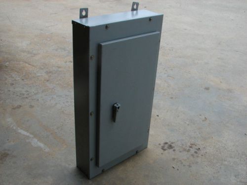 GE GENERAL ELECTRIC AB373 A-SERIES ENCLOSURE NEMA 3R/12  37-1/2&#034;X20&#034;X6&#034; *NNB*