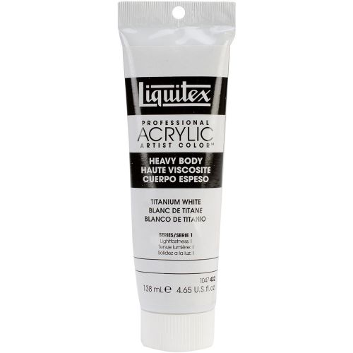 Liquitex Heavy Body Acrylic Paint 138ml-Titanium White