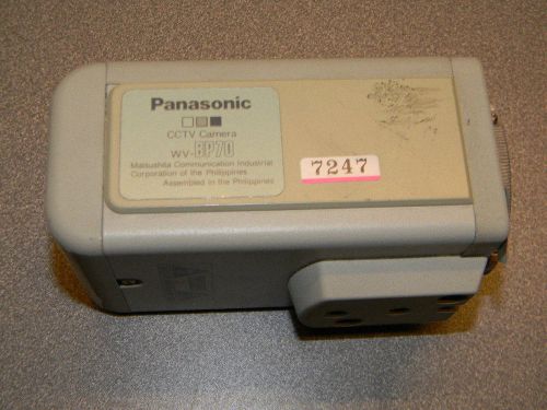 Panasonic wv-bp70 camera. no lens, untested for sale