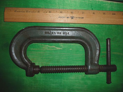 WILTON 804 DROP FORGED STEEL 4&#034; MACHINIST / WELDING C-CLAMP