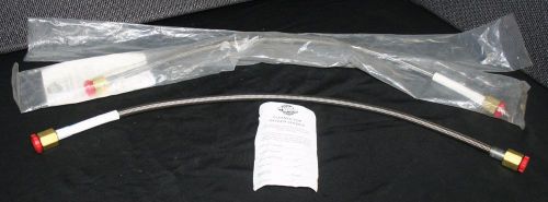 Cramer decker ptfe hose 2&#039; lot of 2 for sale