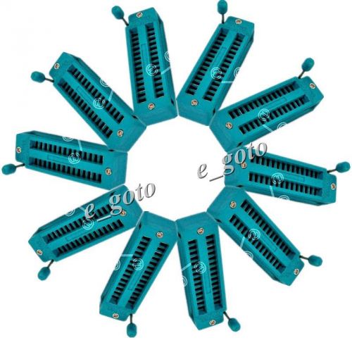 10PCS ZIF 28-pin 28 Pins Test Universal IC Socket narrow