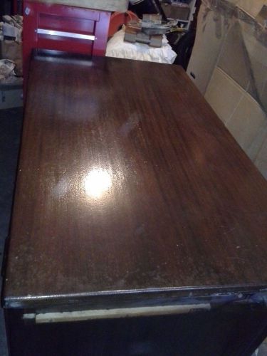 Mahogany Office Desk - Vintage - Circa 1930