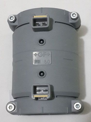 Georg fischer +gf+ electrofusion coupler d50 761069205 pb sdr11 pn16 (4pcs) for sale