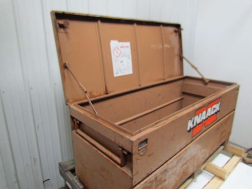 Knaack Jobsite Tool Chest/Box 50Wx24Dx27&#034;T 191 Cu. Ft. Dent In Top