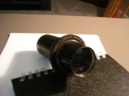 Jones &amp; Lamson Optical Comparator 10X Projection Lens PC-14