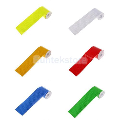 DIY 3 Meter Safety Car Truck Warning Night Reflective Strip Tape Sticker Roll