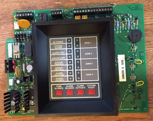 FIRE-LITE MS-4424B FIRE ALARM CONTROL PANEL REPLACEMENT BOARD.