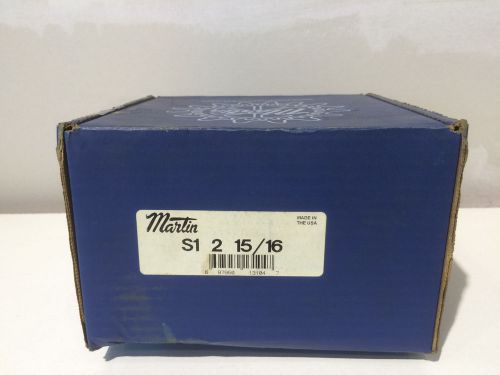 NIB Martin S1 2 15/16 Split Taper Bushing