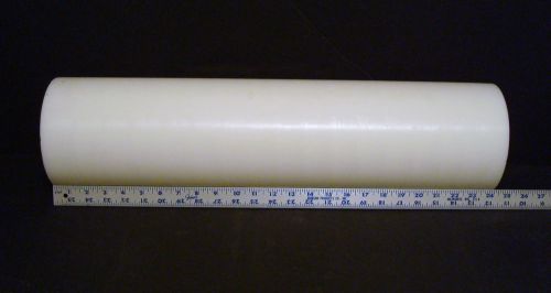 DELRIN ROD, BARSTOCK, 6.00&#034; DIA x 24&#034; LONG VIRGIN DELRIN 150 BAR